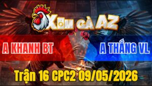Trận 16 CPC2 09/05/2026 - Bướm Né Dạt Đá Cây Đầu Điều Té