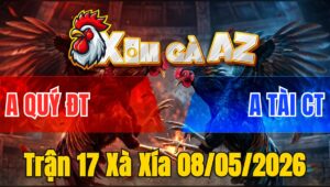 Trận 17 Xà Xía 08/05/2026 - Khét Canh Chặn Đâm Vàng Lật Xe Trong Nốt Nhạc