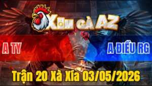 Trận 20 Xà Xía 03/05/2026 - Xanh Dở Chân Là Thấy Cựa Bưng Đỏ Ra Sân