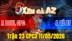 Trận 23 CPC3 11/05/2026 - Cú Cọp Chấm Gần 3 Chấm Đá Cho Bướm Idol Cam Hư Hình