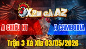 Trận 3 Xà Xía 03/05/2026 - Đỏ Đá Đòn Hiểm Xanh Té Nằm Biêt Sau Vài Chân Giao