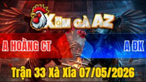 Trận 33 Xà Xía 07/05/2026 - Đỏ Đá Mấy Chân Đâm Xanh Lật Xe Hết Sửa