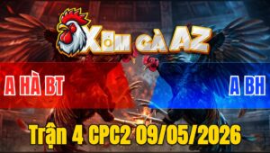 Trận 4 CPC2 09/05/2026 - Xanh Bỏ Ô Đỏ Nằm Xanh Cắn Mổ Xanh Về