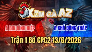 Trận 1 CPC2 13/6/2026: Đỏ Đoạt Mạng Xanh, Xanh Tước Đi Cặp Mắt Gà Đỏ