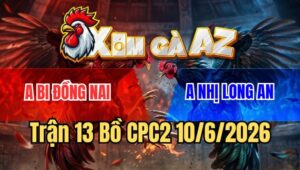 Trận 13 CPC2 10/6/2026: Khét Chà Đúng 1 Chân Đâm Bướm Nằm Liệt Tại Chỗ