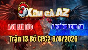 Trận 13 CPC2 6/6/2026: Điều Cọp Anh Vũ Đâm Phát Nào Dính Phát Đó