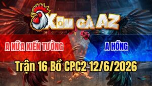 Trận 16 CPC2 12/6/2026: Que Dí Ăn 6 Buông Đuôi Bị Xám Đá Bể Hộp Số
