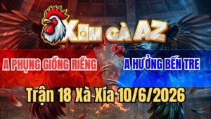 Trận 18 Xà Xía 19/6/2026: Xanh Đá Lọt Cặp Ngực Đỏ Ói Giãy Chết Tại Mức