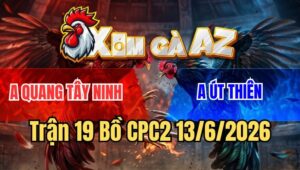 Trận 19 CPC2 13/6/2026: Đỏ Chồng Độ Đá Trên Dưới Bị Xanh Đá Nằm 1 Đống