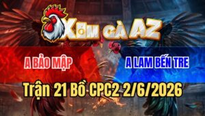 Trận 21 CPC2 2/6/2026: Xanh Đâm Lọt Cổ Cần, Đỏ Té Đứng Hết Nổi