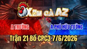 Trận 21 CPC3 7/6/2026: Gà Bông Anh Phú Chưa Đá Đã Chạy La Làng