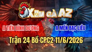Trận 24 CPC2 11/6/2026: Điều Đỏ Chân Đâm Phát Nào Thấu Xương Phát Đó