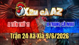 Trận 24 Xà Xía 9/6/2026: Điều Siết Đúng Cây Cần, Que Ngã Ngựa Hết Cứu