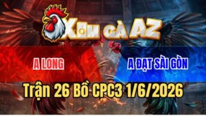 Trận 26 CPC3 1/6/2026: Bướm Đè Mấy Chấm Đá Gà Chú Khanh Thở Không Nổi