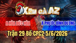 Trận 29 CPC2 5/6/2026: Gà Úa Anh Hòa Chồng Độ Bị Đá Bay Bồ