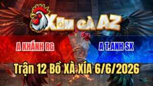 Trận 12 Xà Xía 6/6/2026