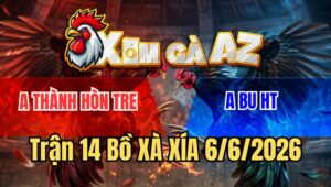 Trận 14 Xà Xía 6/6/2026