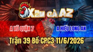 Trận 39 CPC3 11/6/2026: Hai Con Cắn Cưa Vô Trong Thấm Tang Bỏ Mặt Hòa