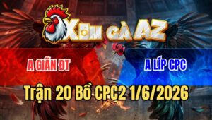 Trận 20 CPC2 1/6/2026
