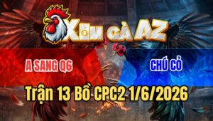 Trận 13 CPC2 1/6/2026