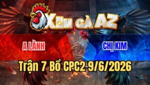 Trận 7 CPC2 9/6/2026: Bướm Anh Lành Đâm Khét Chị Kim Nằm Ngửa Bụng