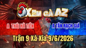 Trận 9 Xà Xía 9/6/2026: Úa Kém Hơn 4 Chấm Đâm Điều Chạy Bay
